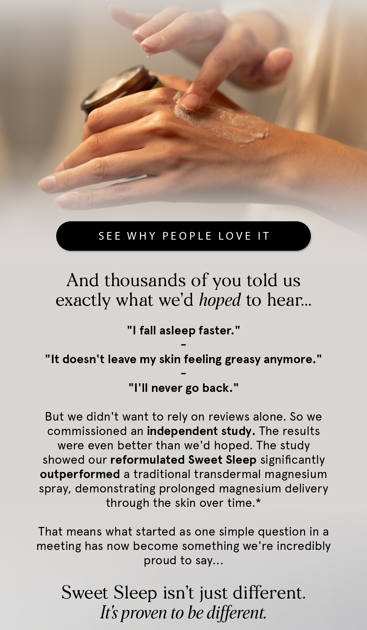 Thousands of you told us what we hoped to hear. See why people love it
