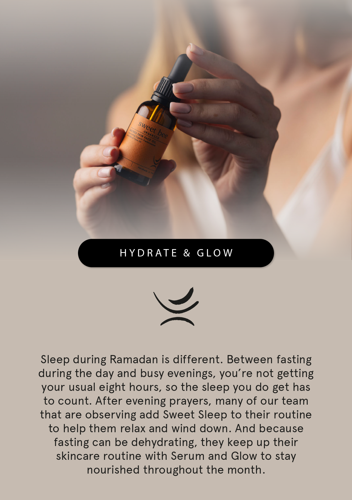 Slowing down and reconnecting and caring deeply