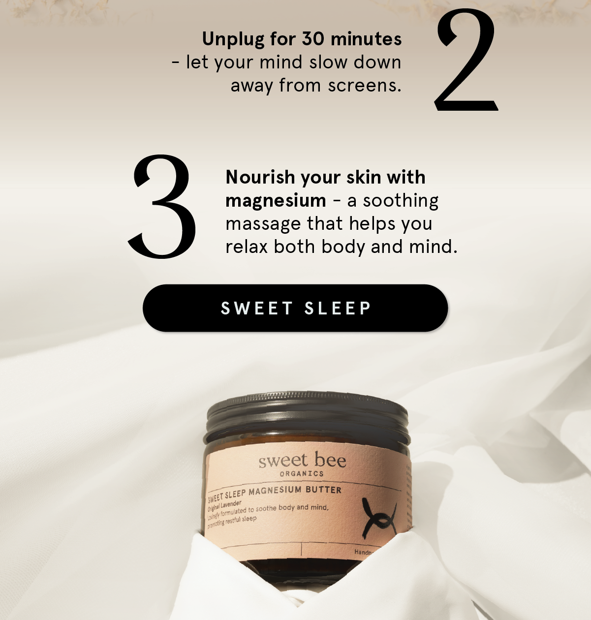 Sweet Sleep Magnesium Butter