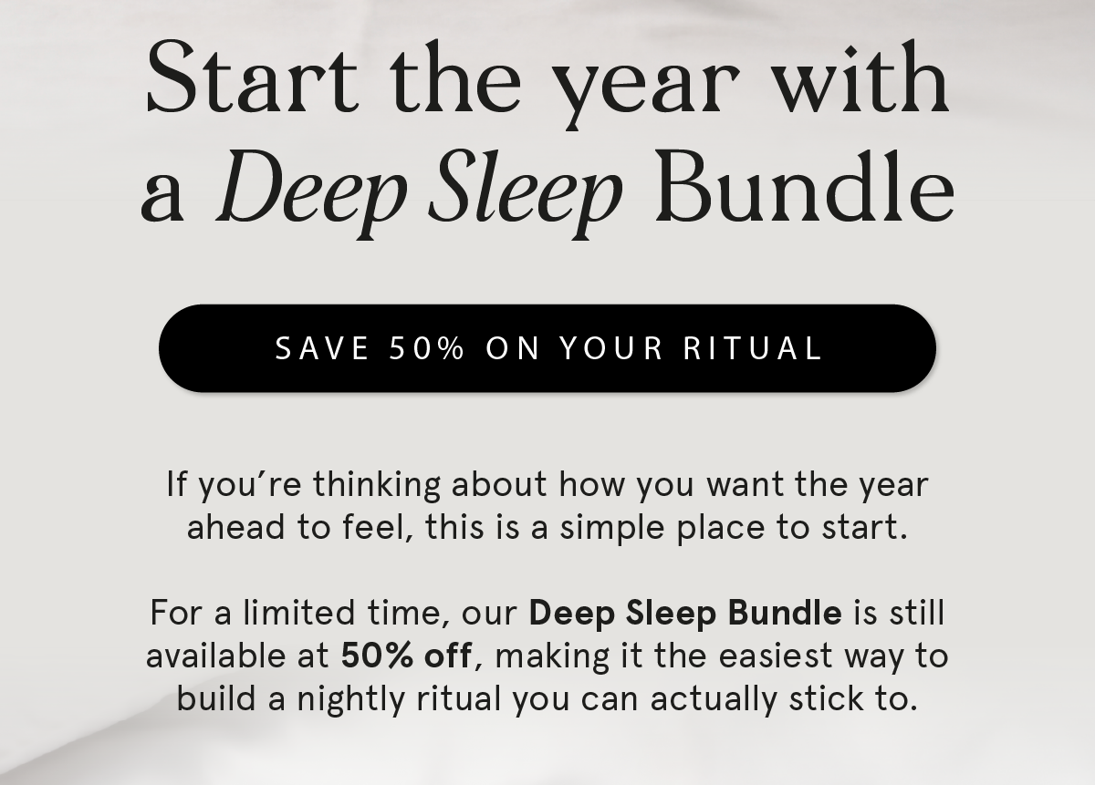 Gift yourself sleep this year