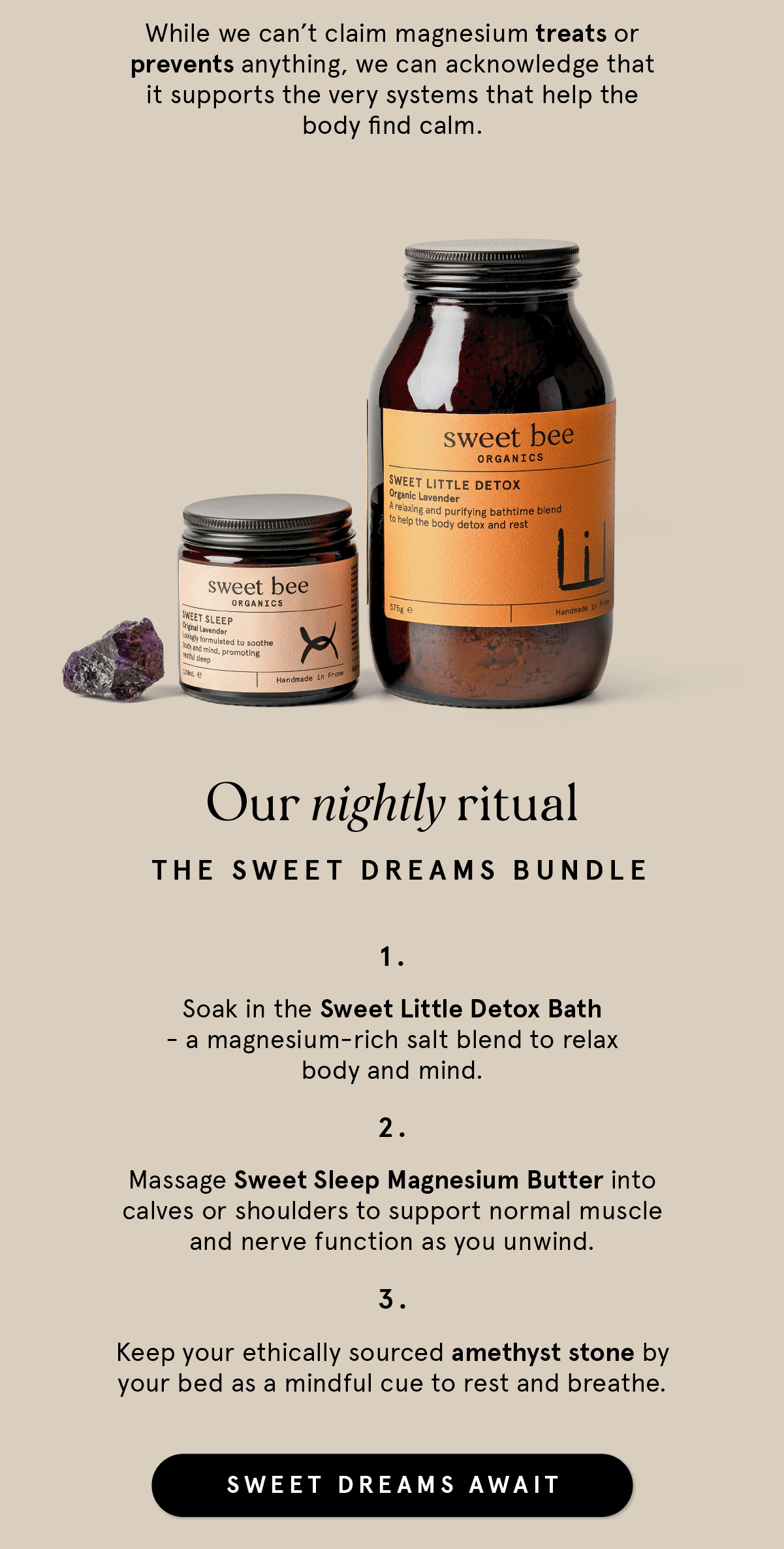 Sweet Dreams Gift Bundle