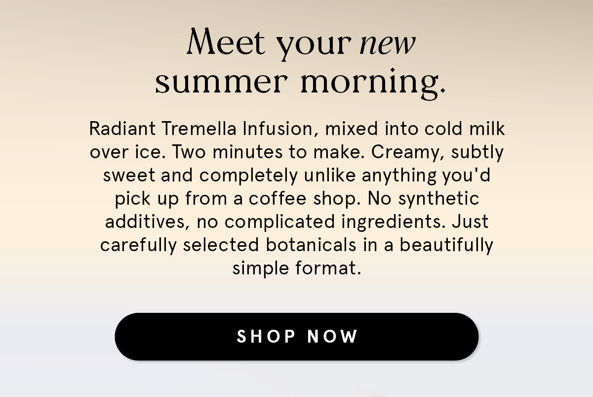 Summer morning with a twist