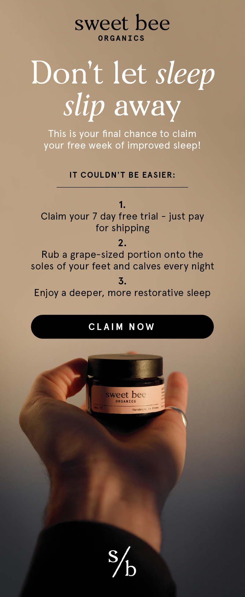 Try Sweet Sleep for Free