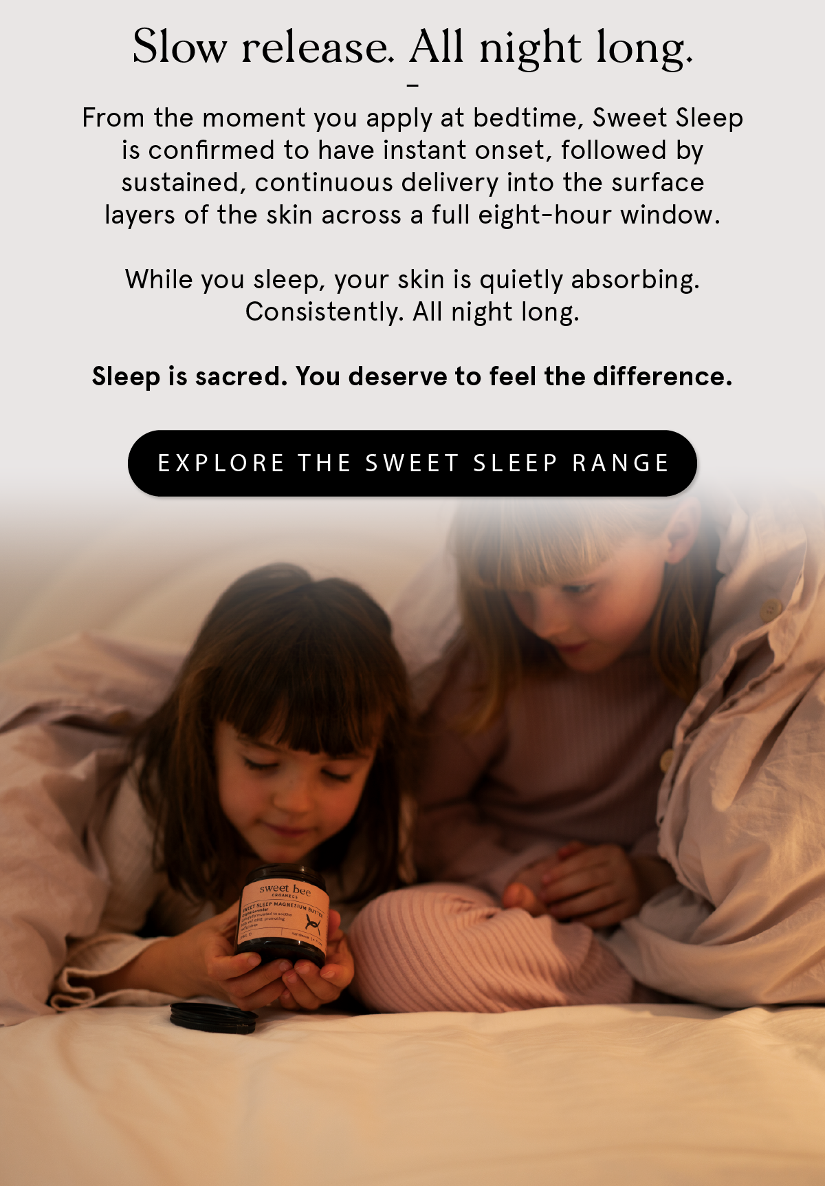 Official lab results from Sweet Sleep