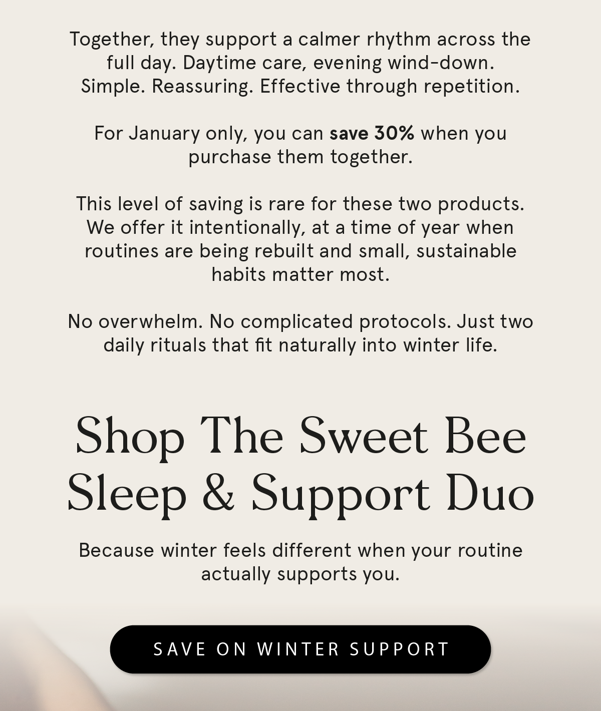 Sleep & Support Duo