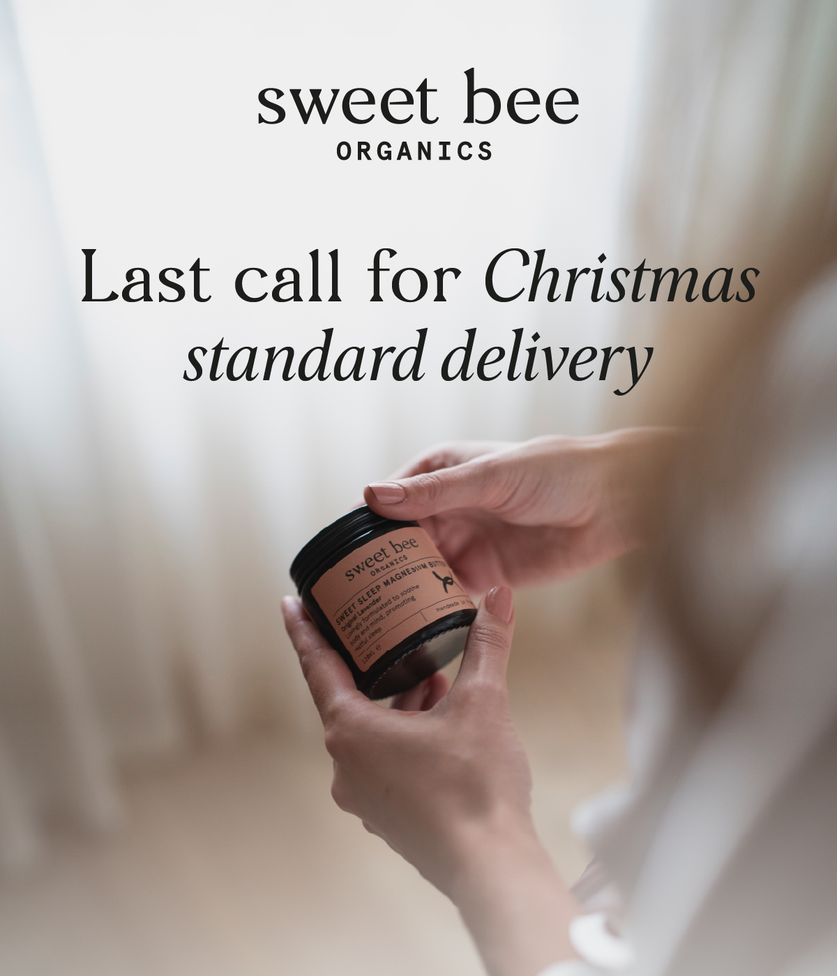 Last call for Christmas Standard Delivery