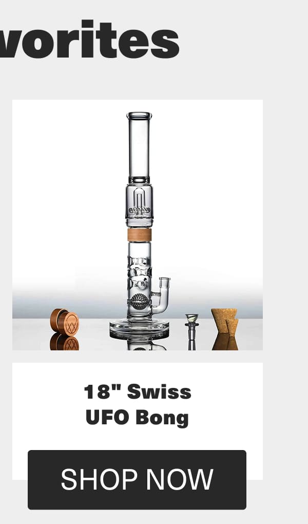 18" Swiss UFO Bong