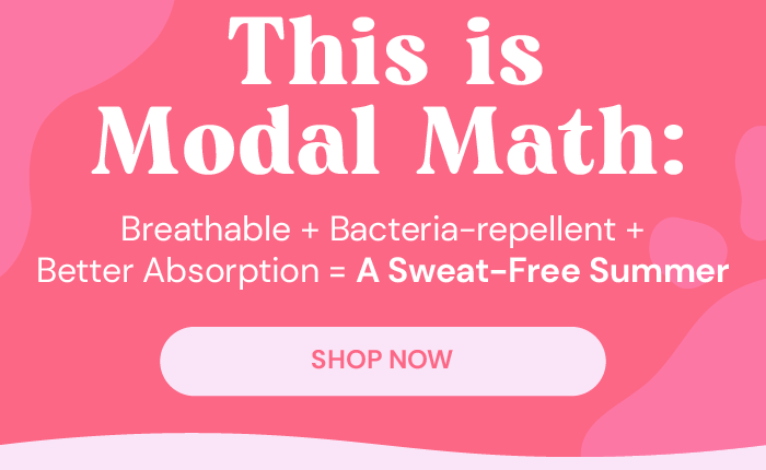 Breathable + Bacteria-repellent + Better Absorption =   A Sweat-Free Summer