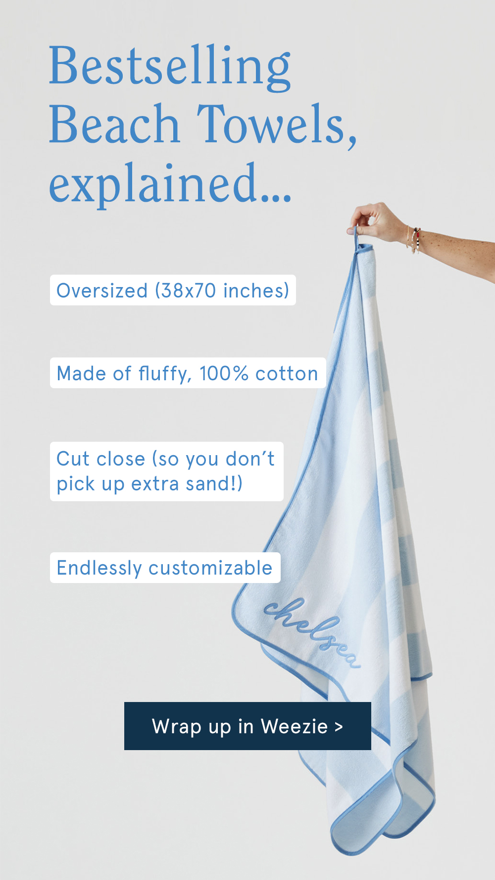 Shop Bestselling Beach Towels >