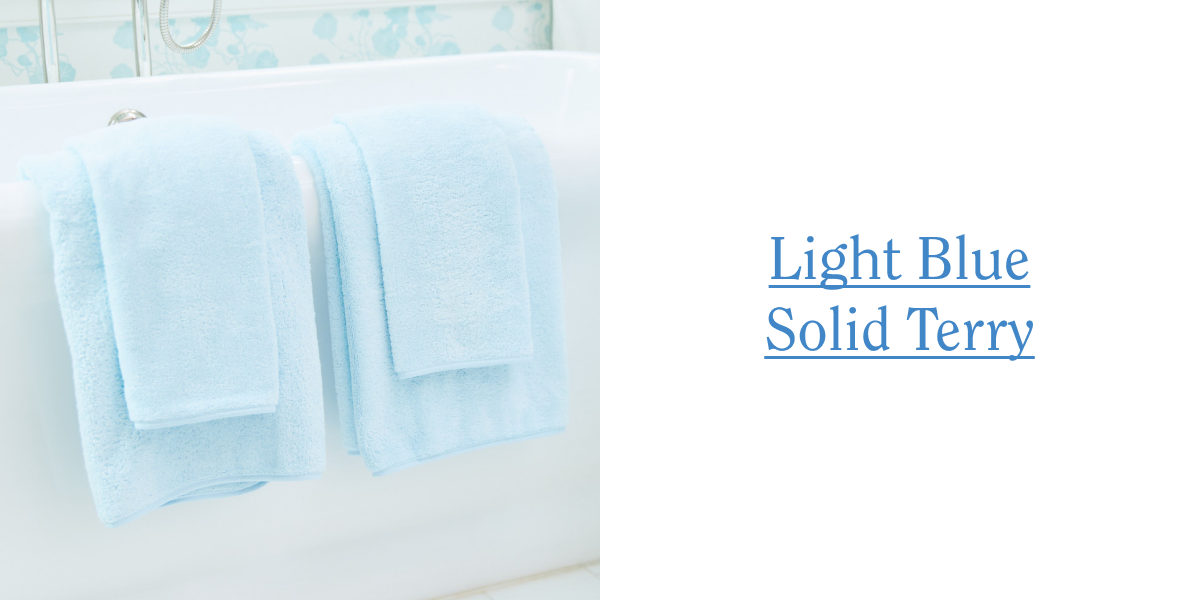 Light Blue Solid Terry