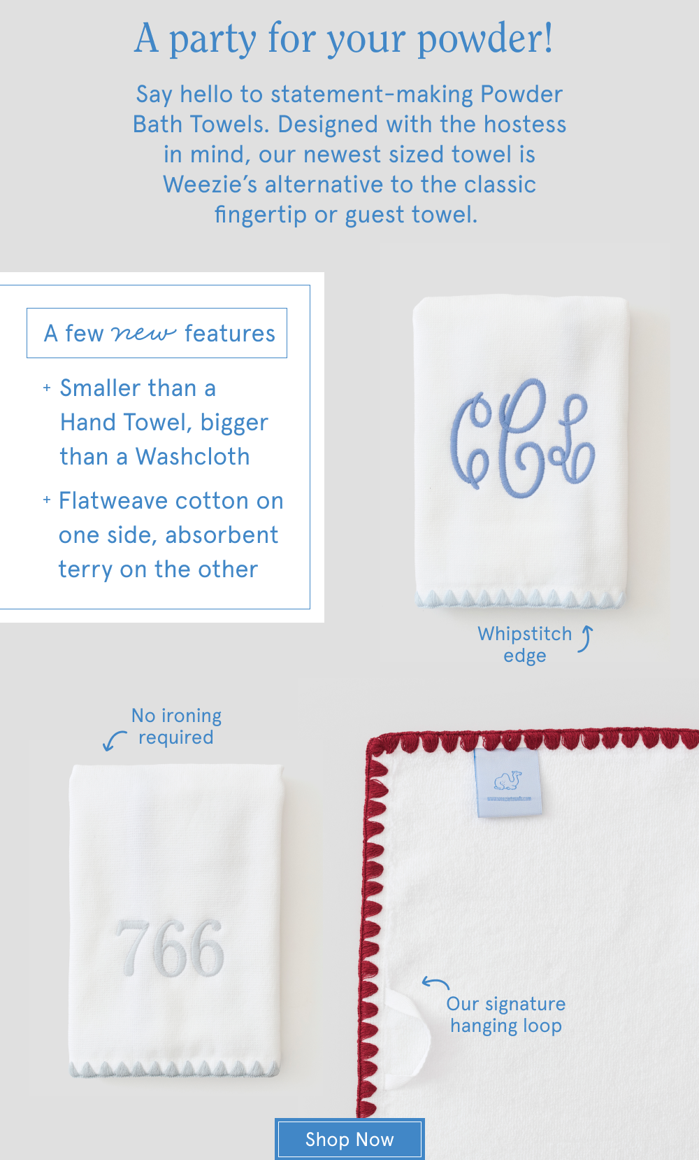 Shop Powder Bath Towels