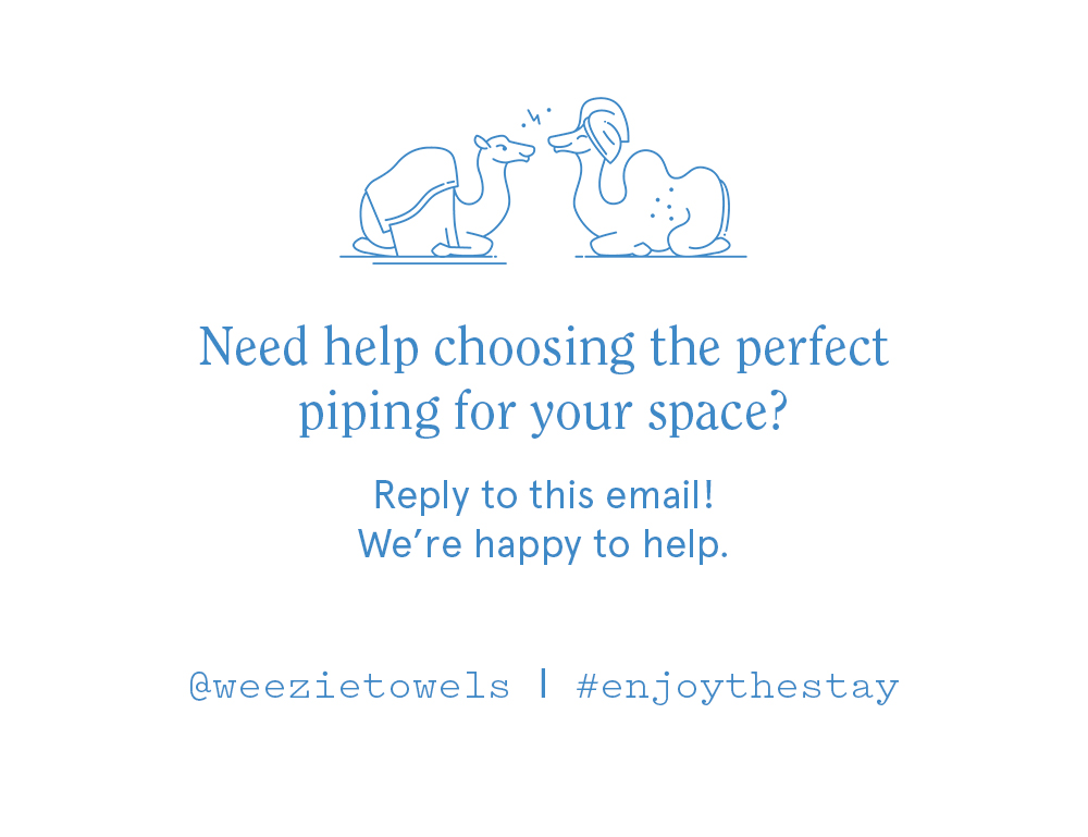 Follow along @weezietowels