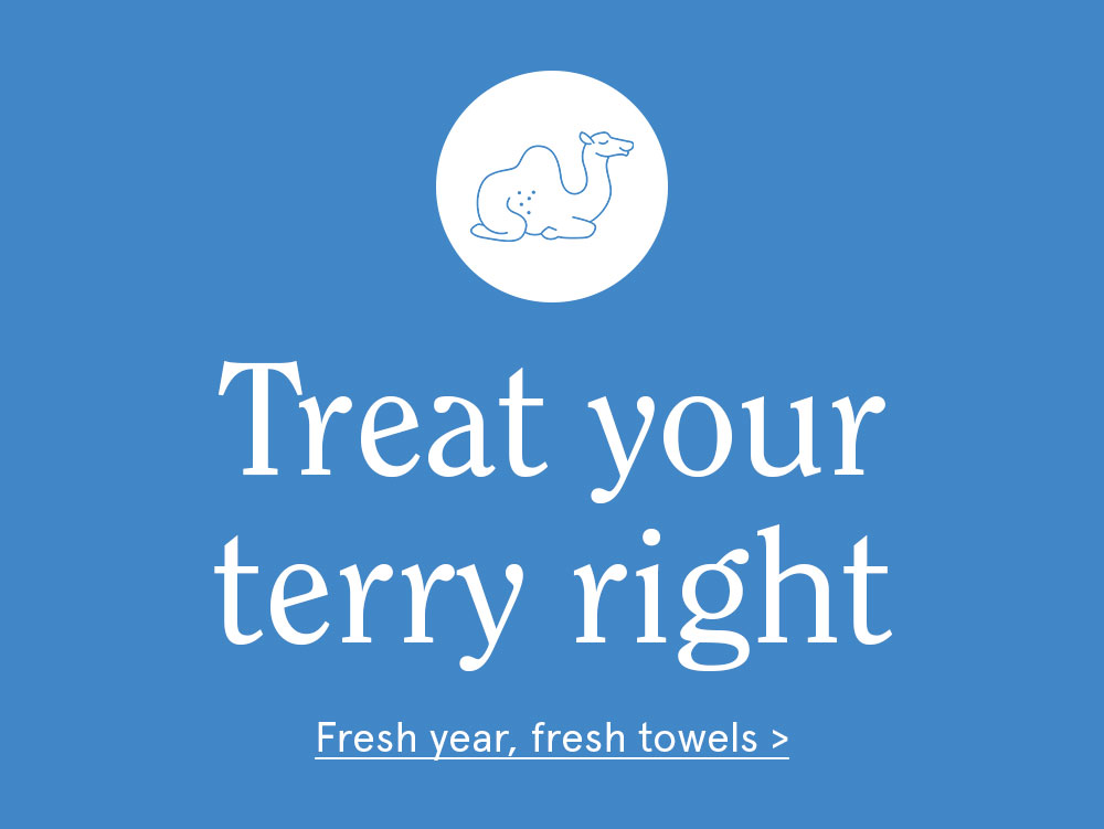 Refresh your towels! 