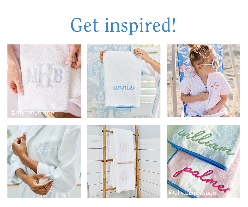 Shop Custom Bath Towels >