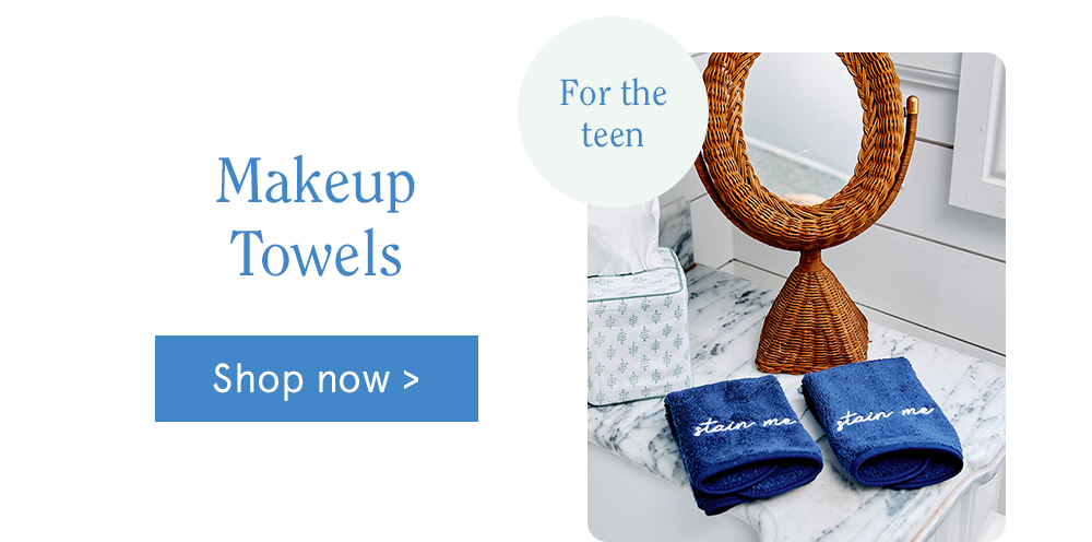 Shop Makeup Towels >