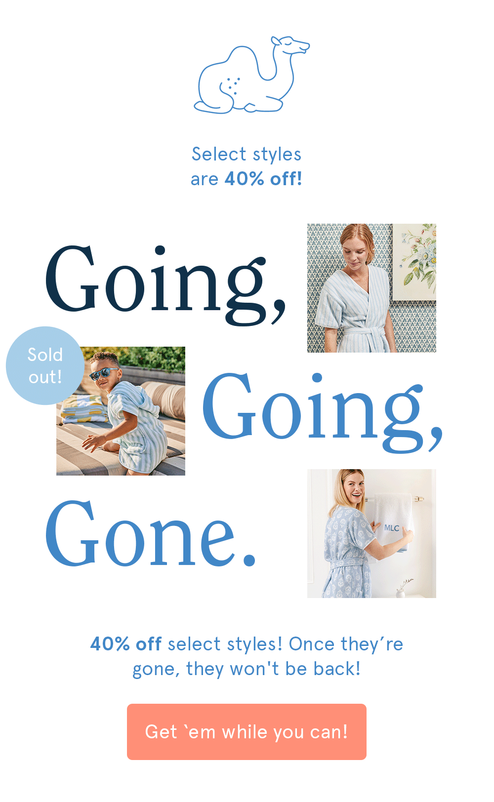 Shop our 40% off sale!