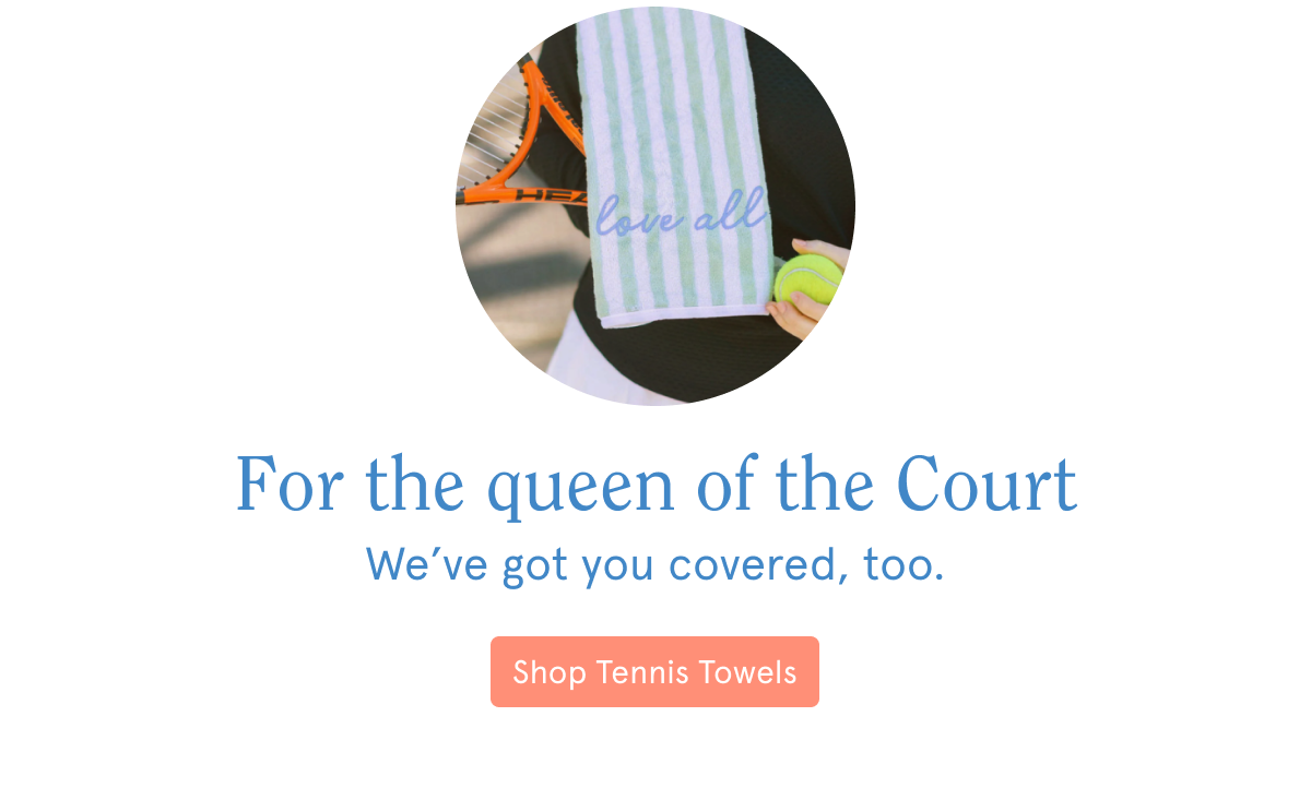 Shop Tennis Towels
