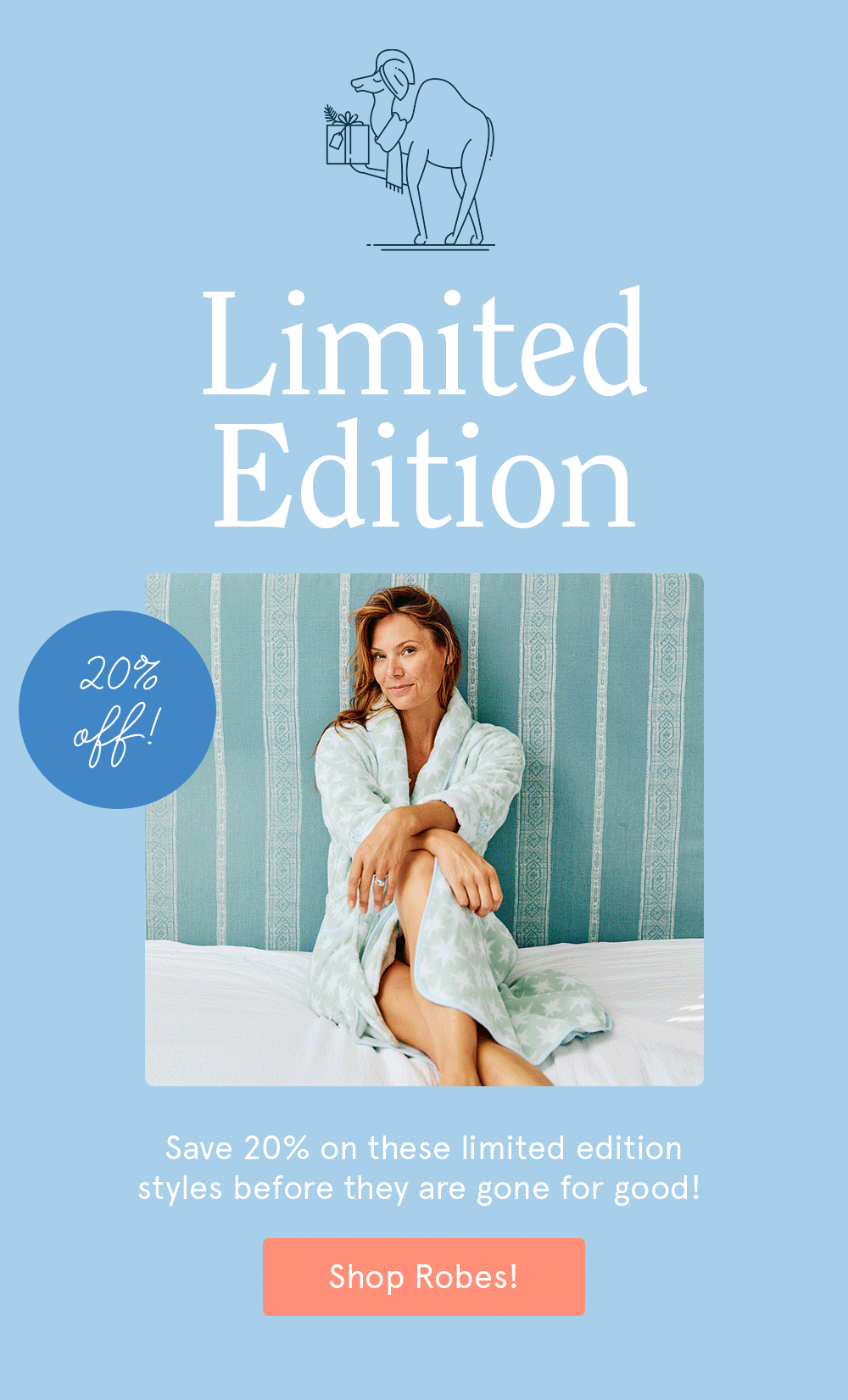 Shop Robes at 20% off!