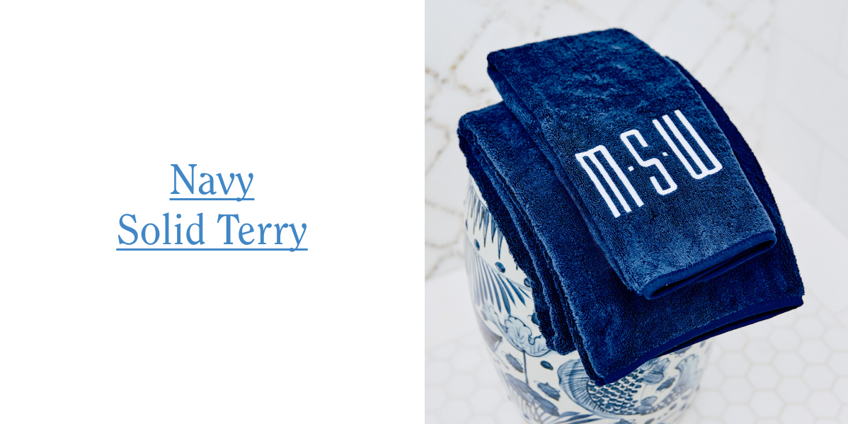 Navy Solid Terry