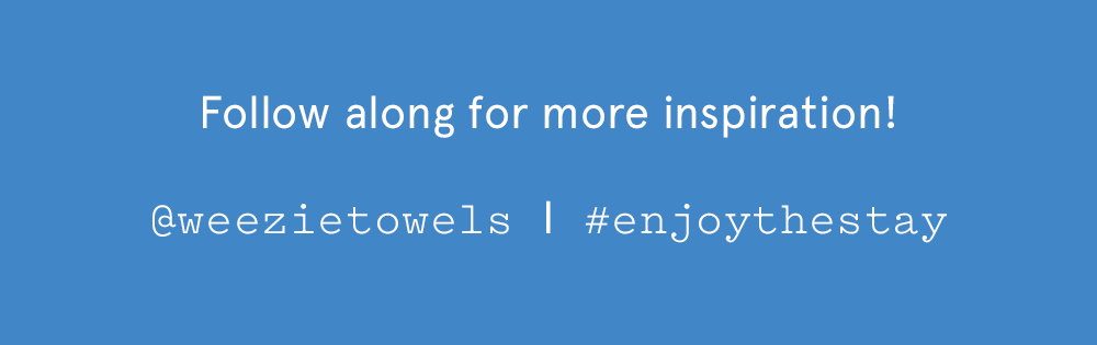 Follow along @weezietowels