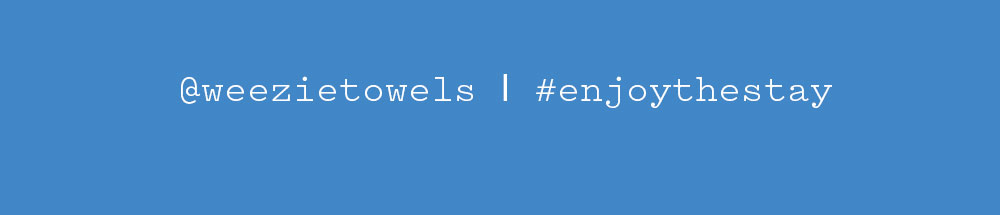 Follow along @weezietowels