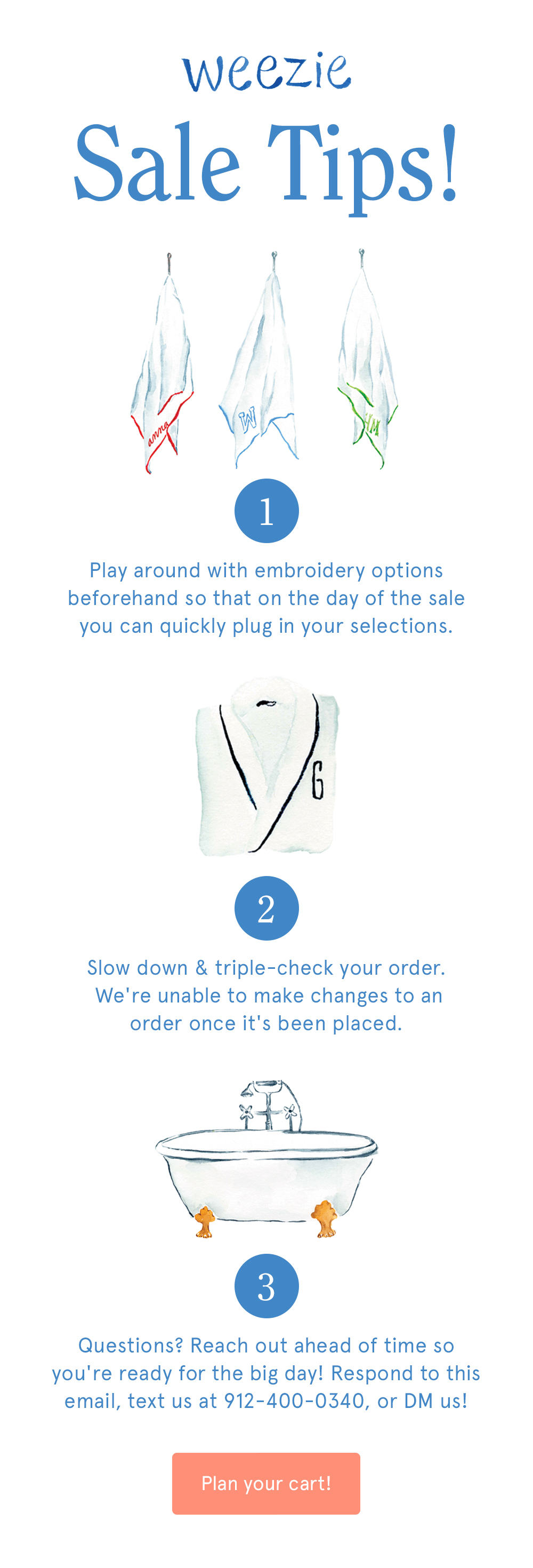 Shop our Birthday Sale! Use code WEEZIETURNS3