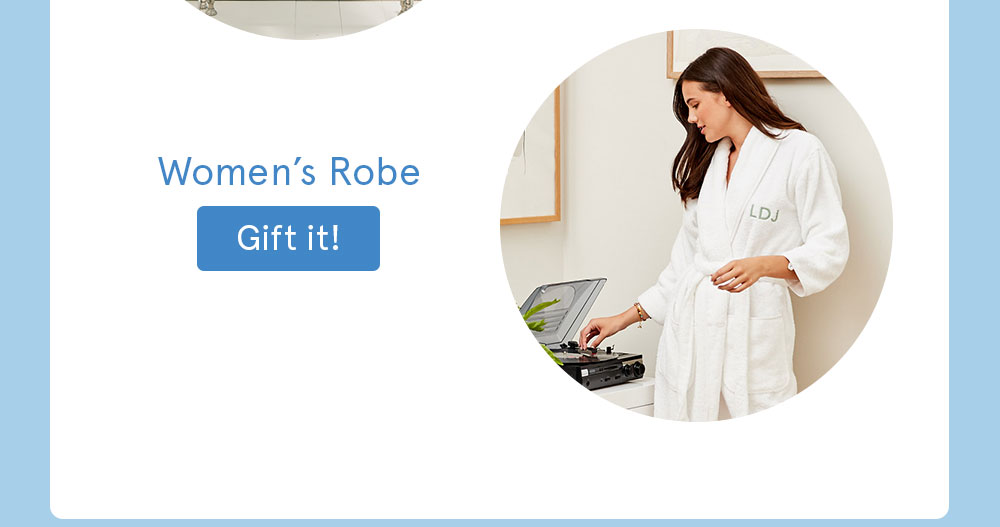 Women's Long Robe >