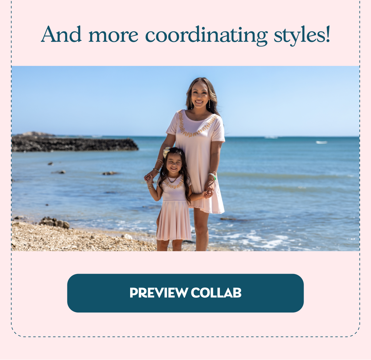 And more coordinating styles!