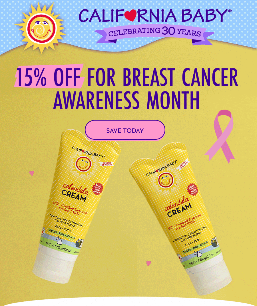 15% Off For Breast Cancer Awareness Month - SAVE TODAY 15% Off For Breast Cancer Awareness Month - SAVE TODAY