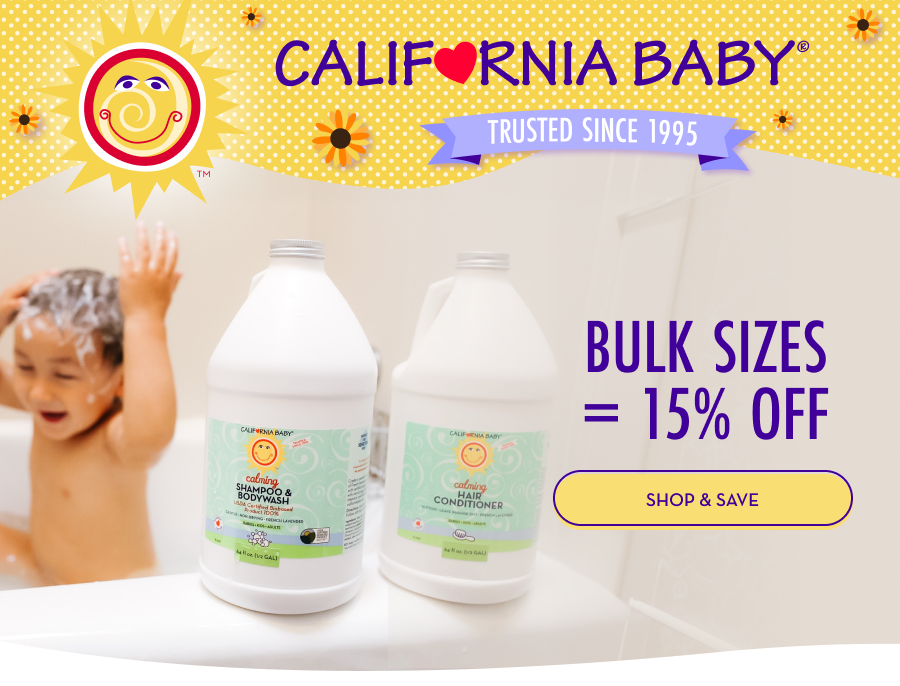 Bulk Sizes = 15% Off - SHOP & SAVE