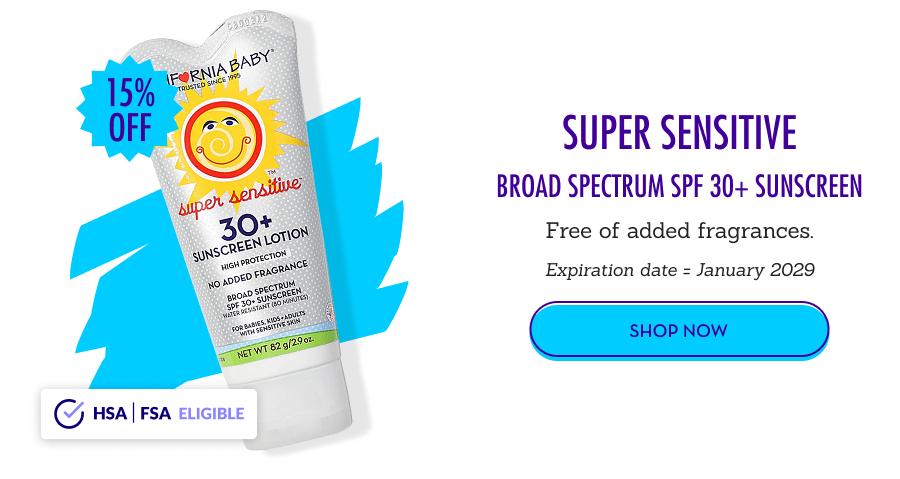 Super Sensitive Broad Spectrum SPF 30+ Sunscreen