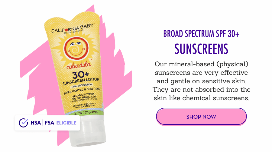Broad Spectrum SPF 30+ Sunscreens