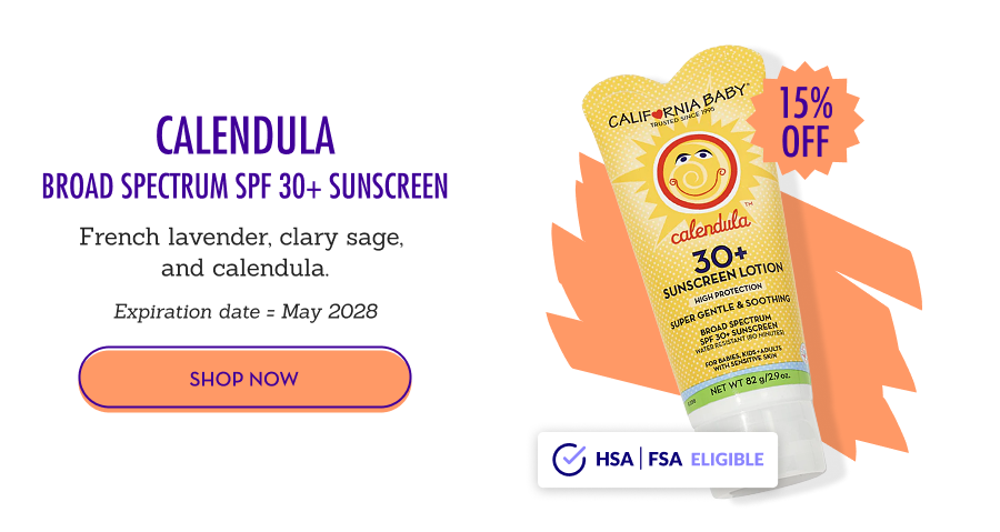Calendula Broad Spectrum SPF 30+ Sunscreen