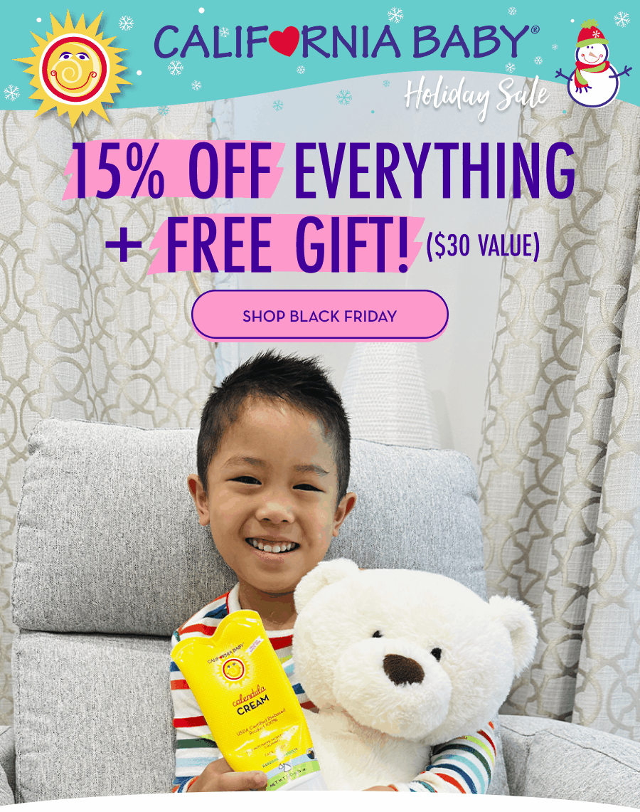 15% Off Everything + Free Gift! ($30 Value) - SHOP BLACK FRIDAY
