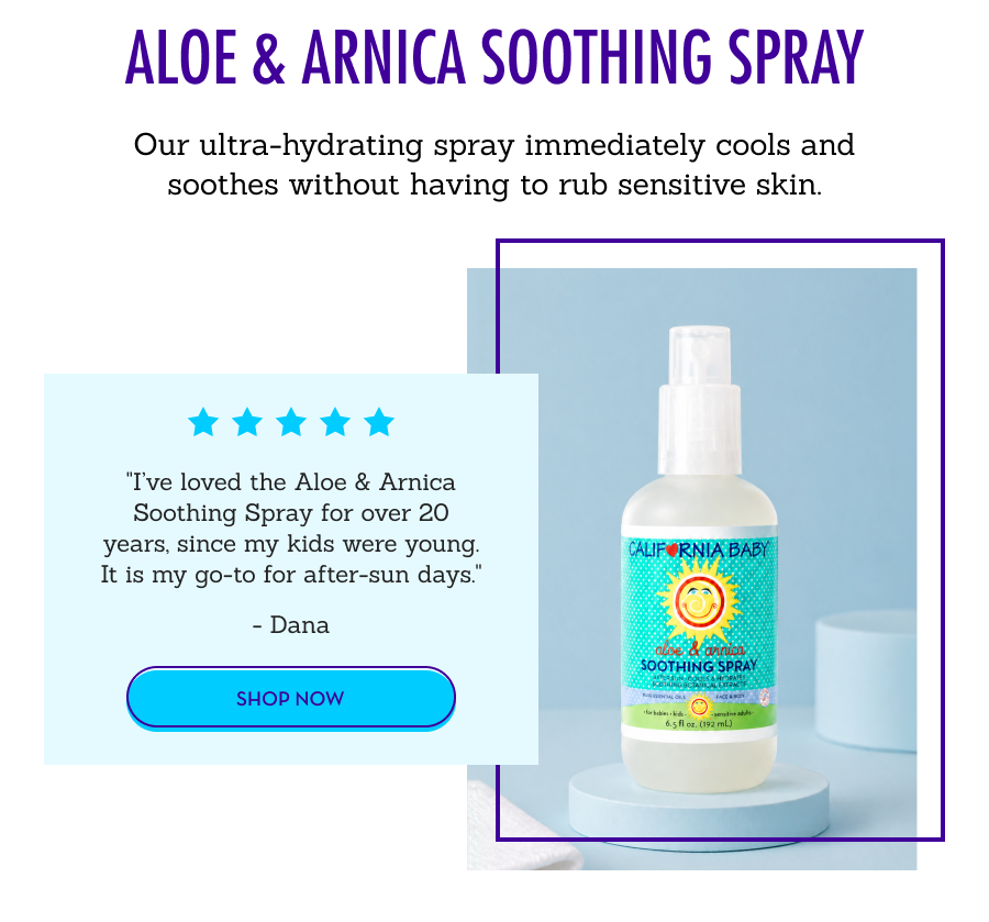 Aloe & Arnica Soothing Spray