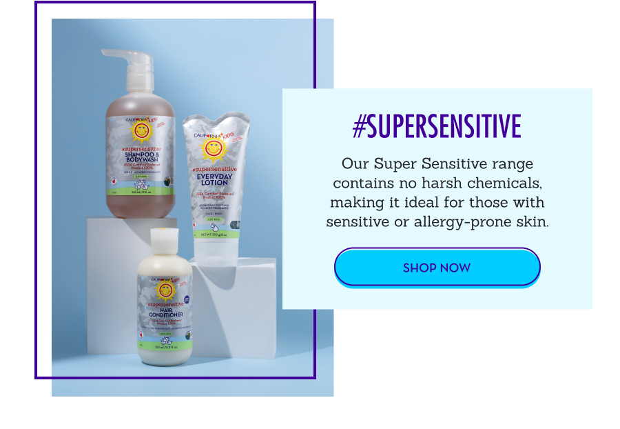 California Kids® #supersensitive™ Essentials Set