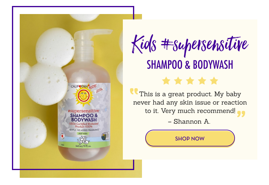 Kids #supersensitive Shampoo & Bodywash 