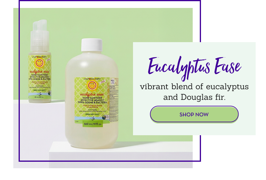 Eucalyptus Ease: vibrant blend of eucalyptus and Douglas fir.