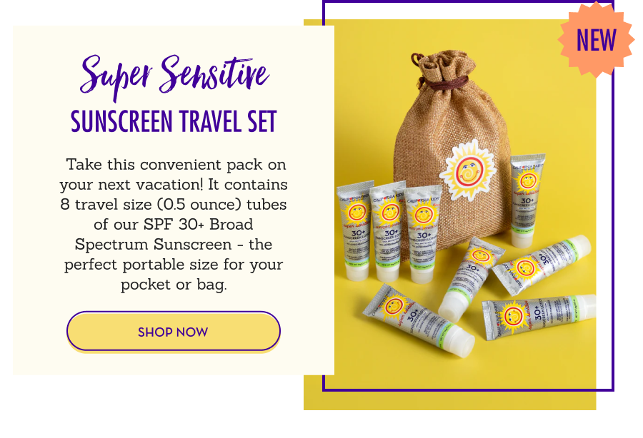 Super Sensitive Sunscreen Travel Set