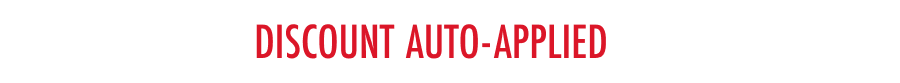 Discount Auto-applied