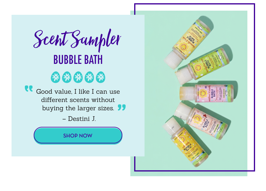 Bubble Bath Scent Sampler