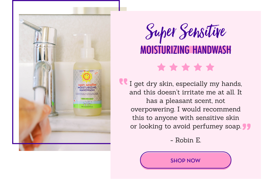 Super Sensitive Moisturizing Handwash