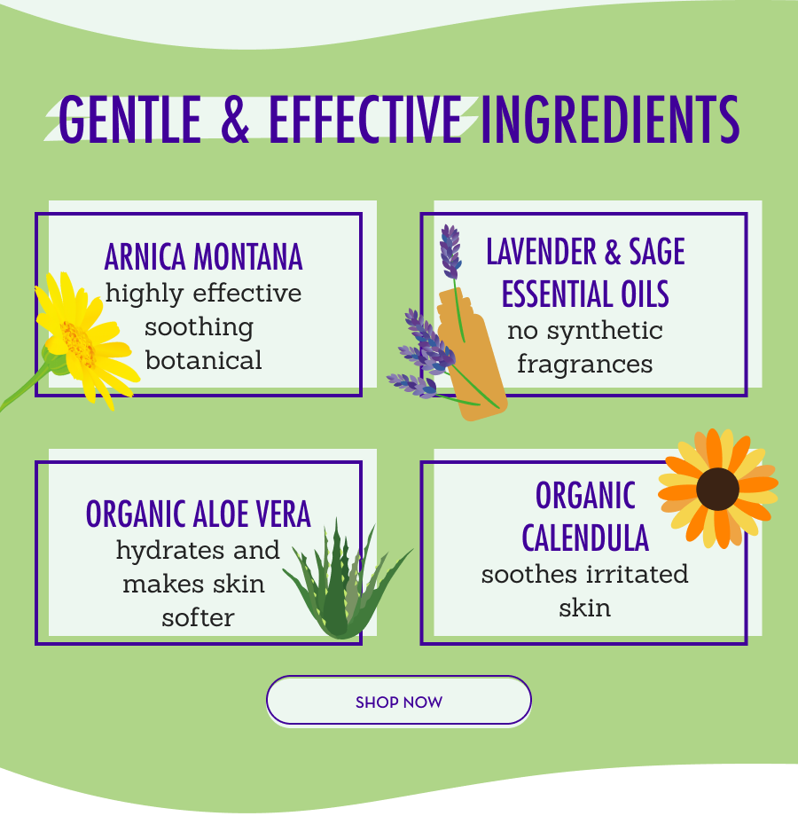 Gentle & Effective Ingredients 