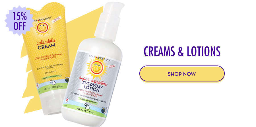 Creams & Lotions 15% Off