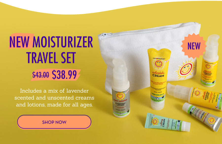New Moisturizer Travel Set