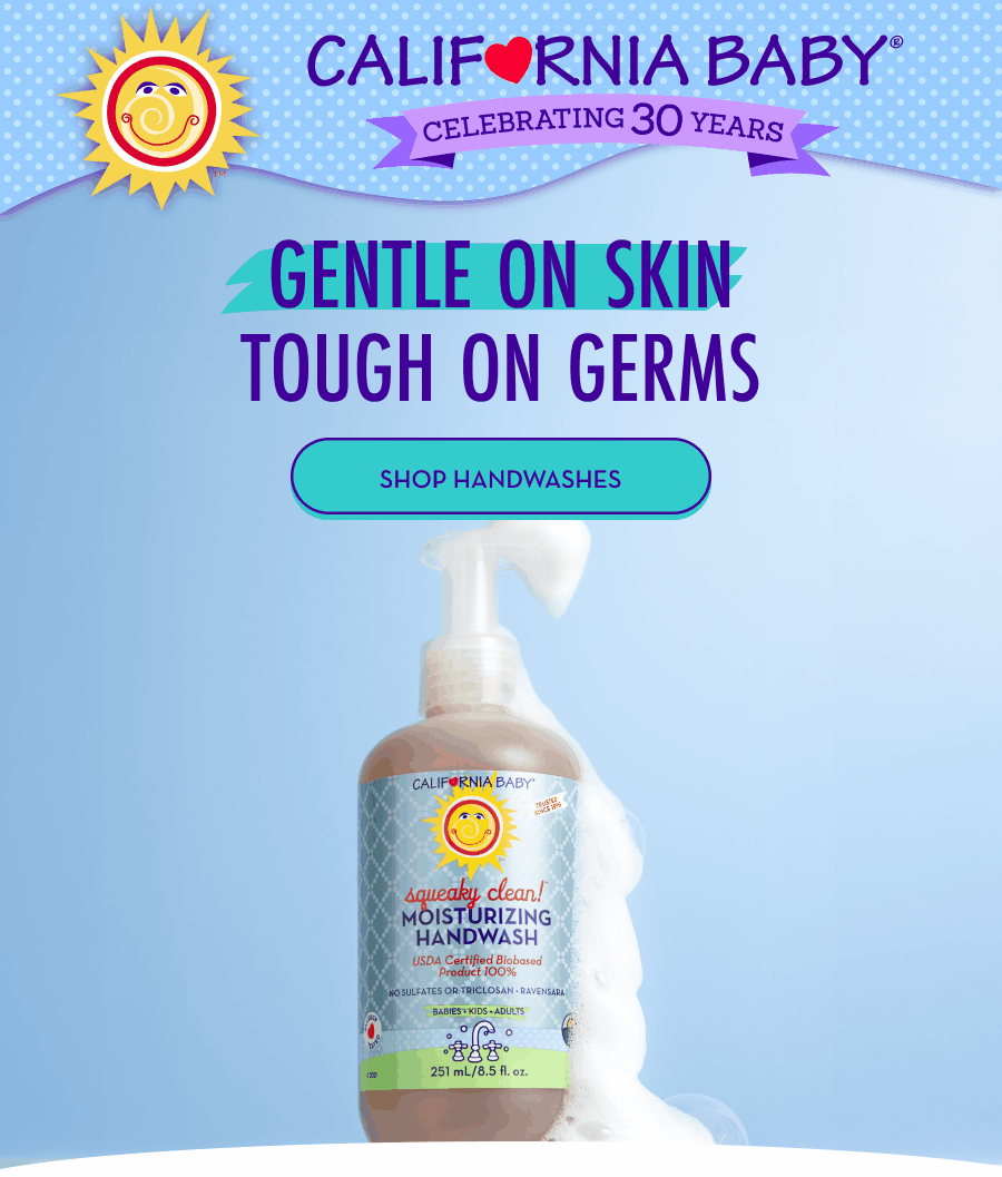 Gentle On Skin, Tough On Germs - SHOP HANDWASHES