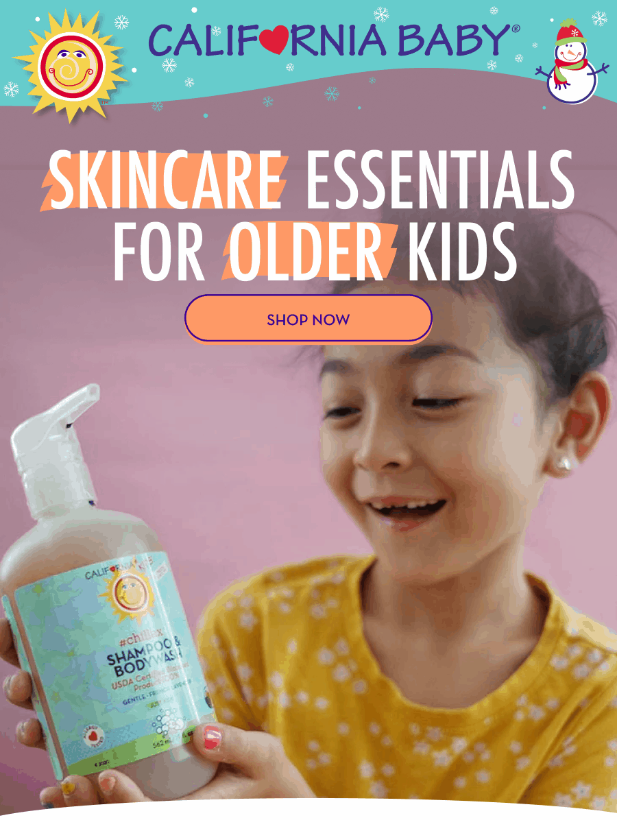 Skincare Essentials For Older Kids - SHOP NOW