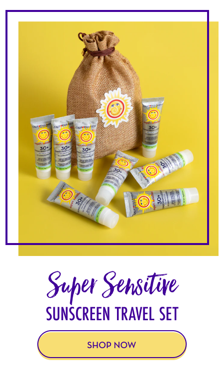Super Sensitive Sunscreen Travel Set