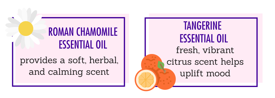 Roman Chamomile essential oil & Tangerine essential oil