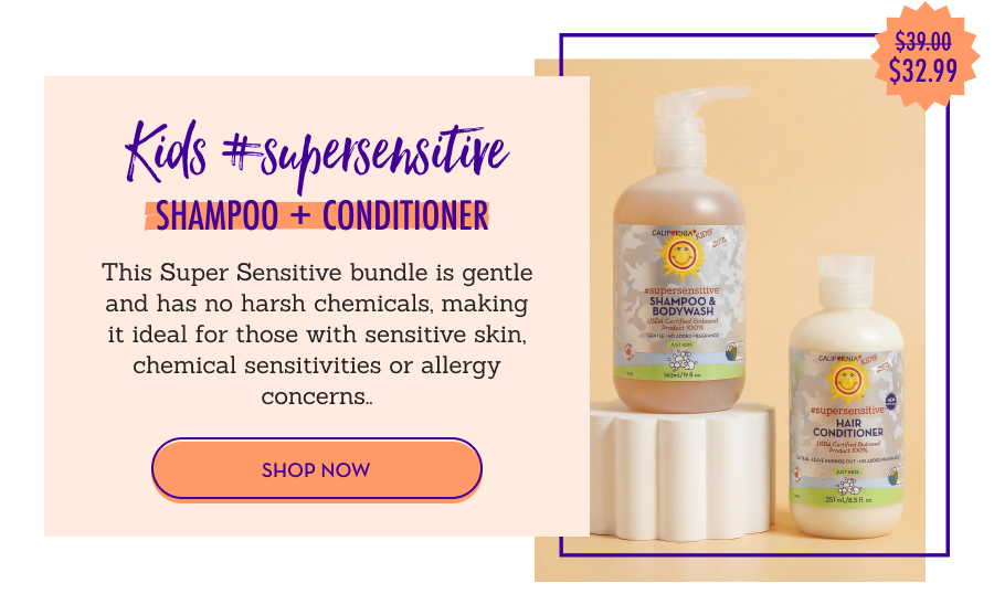 Kids #supersensitive Shampoo + Conditioner